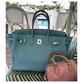 Hermès-Birkin 35-Blue
