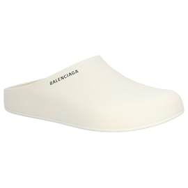 Balenciaga-Balenciaga Mule Slide In Nacre Beige-Brown,Beige