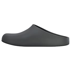 Balenciaga-Balenciaga Rubber Mule Black-Black