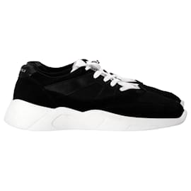 Fear of God-Fear of God Essentials Distance Sneakers in Black Suede-Black