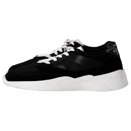 Fear of God-Fear of God Essentials Distance Sneakers in Black Suede-Black