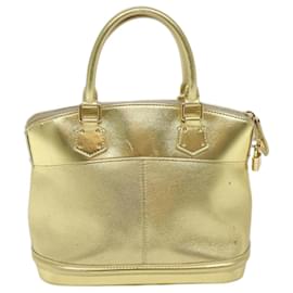 Louis Vuitton-Louis Vuitton Lockit Handbag-Golden,Metallic