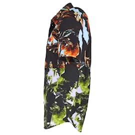 Givenchy-Givenchy  Short-Sleeved Cockfight Print Shirt in Multicolor Cotton-Multiple colors,Other