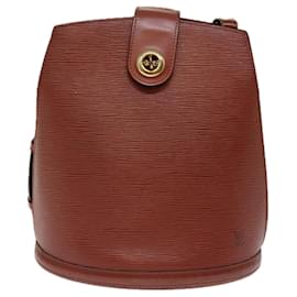 Louis Vuitton-Louis Vuitton Cluny Shoulder Bag-Brown