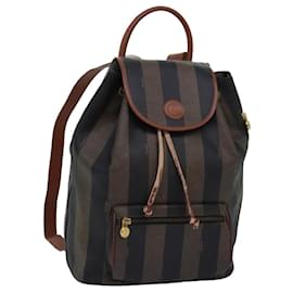 Fendi-Fendi Pequin Backpack-Brown