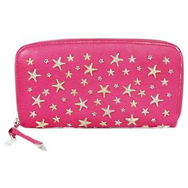 Estrellas de tachuelas Jimmy Choo Rosa