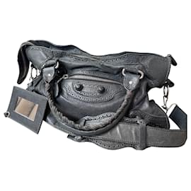 Balenciaga-Balenciaga City Bag-Navy blue