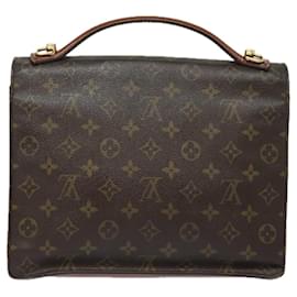 Louis Vuitton-LOUIS VUITTON Monogram Monceau 28 Hand Bag 2way M51185 LV Auth 85428-Monogram