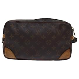 Louis Vuitton-LOUIS VUITTON Monogram Marly Dragonne GM Clutch Bag M51825 LV Auth 85152-Monogram