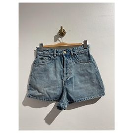 Shorts MIU MIU T.FR 36 Baumwolle Blau