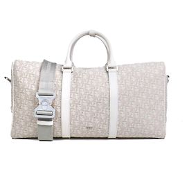 DIOR Borse da viaggio T. Tessuto Bianco