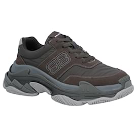 Balenciaga-Balenciaga Triple S Dark Grey Mix-Grey