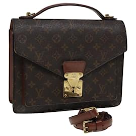 Louis Vuitton-LOUIS VUITTON Monogram Monceau 28 Hand Bag 2way M51185 LV Auth ep5005-Monogram