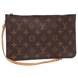 LOUIS VUITTON Monogram Neverfull MM Pouch Accessory Pouch LV Auth 84859 Monogram