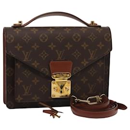 Louis Vuitton-LOUIS VUITTON Monogram Monceau 26 Shoulder Bag M51187 LV Auth 85209-Monogram