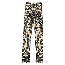 Alexander McQueen Leggings Black Beige Black Beige