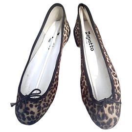 Repetto Ballerines Imprimé léopard