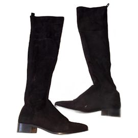 Cuissardes Massimo Dutti Noir
