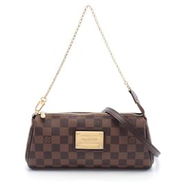 Louis Vuitton-Louis Vuitton Eva Handbag-Brown,Damier ebene