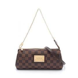 Louis Vuitton-Louis Vuitton Eva Handbag-Brown,Damier ebene