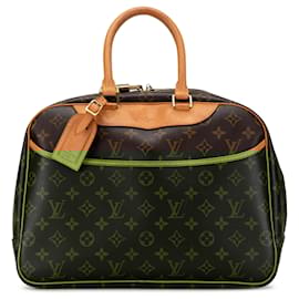 Louis Vuitton-Louis Vuitton Brown Monogram Deauville-Brown