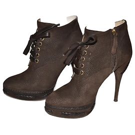 Ermanno Scervino botins Marrom