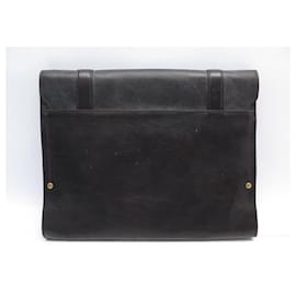 Montblanc-NINE MONTBLANC HERITAGE DOCUMENT HOLDERS PORTFOLIO 116809 LEATHER NEW BRIEFCASE-Brown