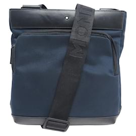 Montblanc-NEW MONTBLANC NIGHTFLIGHT MESSENGER BAG 124146 SHOULDER STRAP NEW HANDBAG-Other