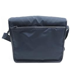 Montblanc-NEW MONTBLANC NIGHTFLIGHT MESSENGER BAG 116783 SHOULDER BAG-Navy blue
