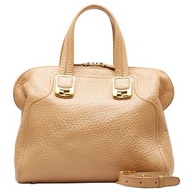 Fendi Chameleon Handbag White