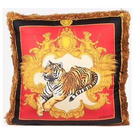 Versace Cuscino Tigre Multicolore Multicolore