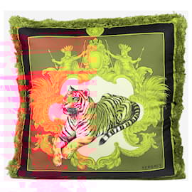 Versace-Multicolour Tiger cushion-Multiple colors