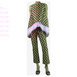 Autre Marque-Multi 24/7 jacquard straight-leg pants - size S-Multiple colors