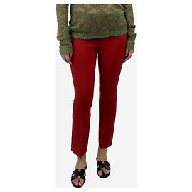 Max Mara Rote Wollhosen - Größe UK 8 Rot