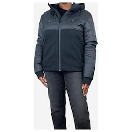 Fendi-Black monster eye puffer jacket - size UK 20-Black