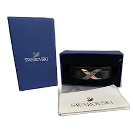 Swarovski-Bracelet Swarovski-Noir,Argenté,Rose,Bijouterie dorée