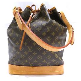Louis Vuitton Monogram Noe Shoulder Bag Brown