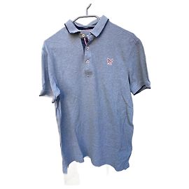 Polo Aigle en coton gris Taille M Gris