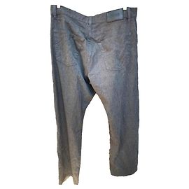 Hugo Boss Hose Dunkelgrau Polyester Anthrazitgrau