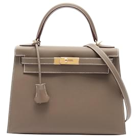 Hermès-Hermès Kelly 28-Brown