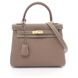 Hermès-Hermès Kelly 25-Brown