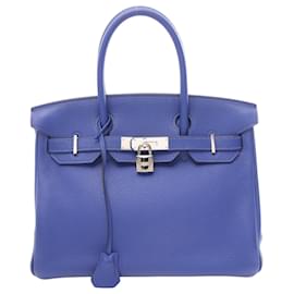 Hermès-Hermès Birkin 30-Blue