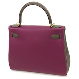 Hermès-Hermès Commande Spéciale Violet Evercolor Kelly II Retourne 28-Violet