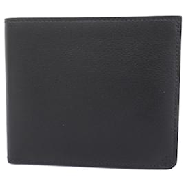 Hermès-Hermes H Series Compact Bi-Fold Wallet-Black