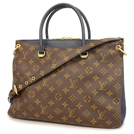 Louis Vuitton-Louis Vuitton Monogram Pallas Handbag-Brown