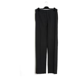 Yves Saint Laurent Rive Gauche YSL 1990s Pantalon FR40 Black Smoking Pants US29 Noir