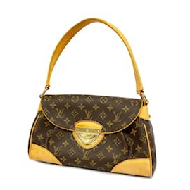 Louis Vuitton-Louis Vuitton Monogram Beverly MM Shoulder Bag-Brown