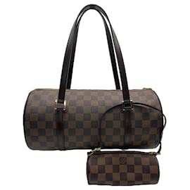 Louis Vuitton-Louis Vuitton Papillon 30 Damier Ebène-Brown