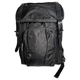 Gucci-Gucci nylon backpack-Black