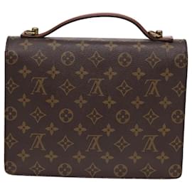 Louis Vuitton-LOUIS VUITTON Monogram Monceau 26 Shoulder Bag M51187 LV Auth 86375-Monogram